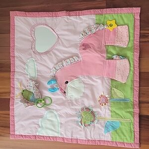 Gund baby pinkaboo activity play mat
